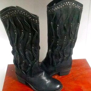 Leather Boots